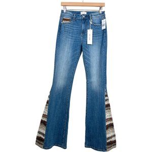 Driftwood Farrah Flare Woodlawn Jeans western 90s sz 27